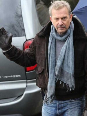 3 Day To Kill Ethan Renner Brown Jacket