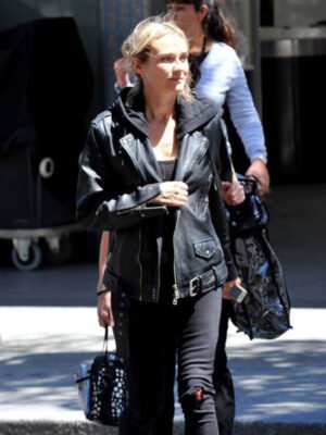 355 Diane Kruger Black Jacket