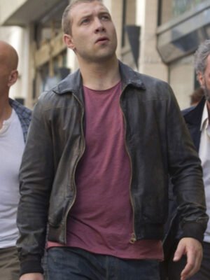 A Good Day To Die Hard Jai Courtney Black Jacket