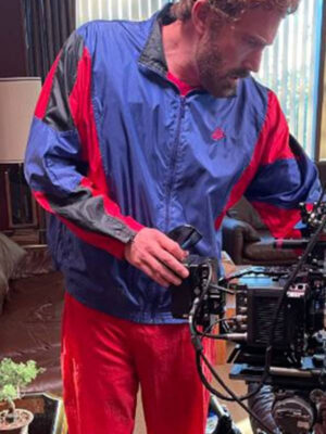 Air Phil Knight Blue And Red Jacket