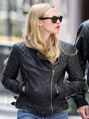 Amanda Seyfried Black Jacket