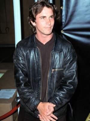 American Psycho Christian Bale Black Jacket