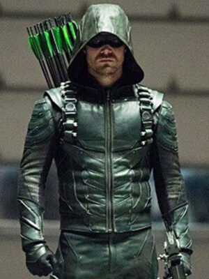 Arrow Stephen Amell Hooded Jacket