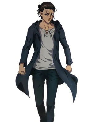Attack on Titan S03 Eren Jaeger Black Coat