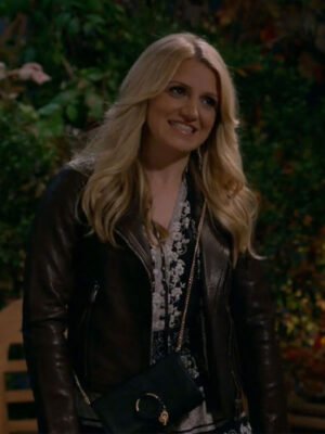 B Positive Annaleigh Ashford Brown Jacket