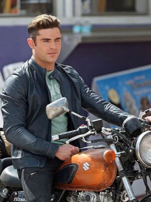 Baywatch Zac Efron Gray Jacket