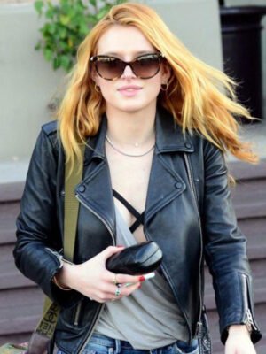 Bella Thorne Black Jacket