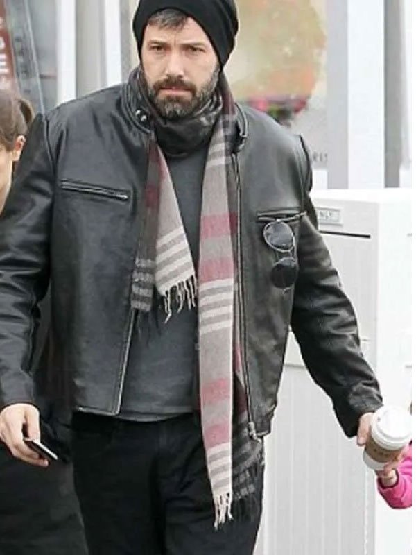 Ben Affleck Black Jacket - Image 3