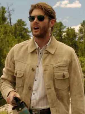 Big Sky Jensen Ackles Beige Jacket
