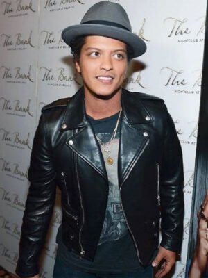 Bruno Mars Black Jacket