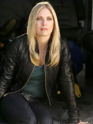 CSI Emily Procter Black Jacket