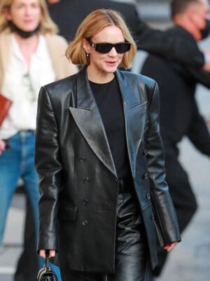 Carey Mulligan Black Trench Coat