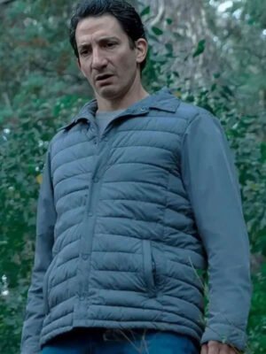 Caught Atrapados S01 Juan Minujín Grey Puffer Jacket