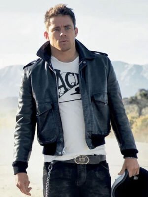 GQ Magazine Channing Tatum Black Jacket