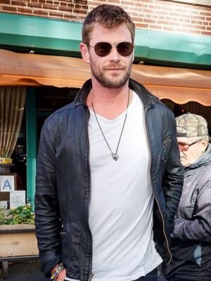 Chris Hemsworth Black Jacket
