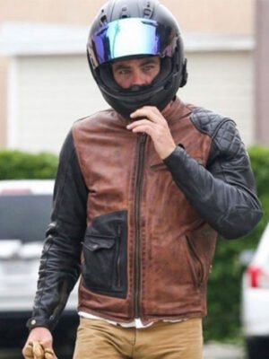 Chris Pine Biker Jacket