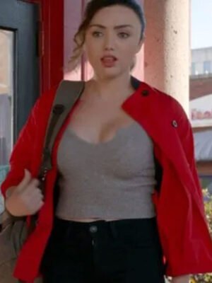 Cobra Kai Peyton List Red Jacket