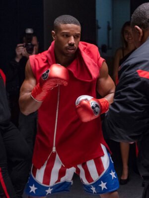 Creed 2 Michael B Jordan Red Vest