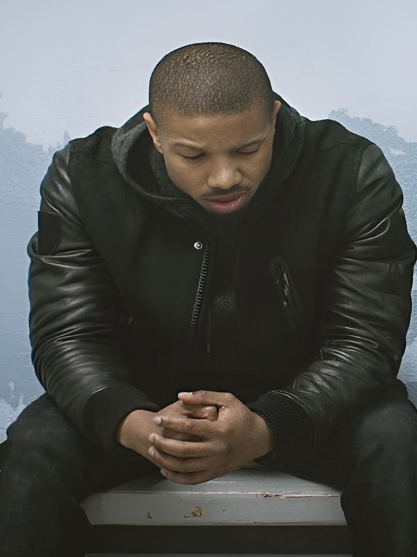 Creed Michael B Jordan Black Jacket - Image 2