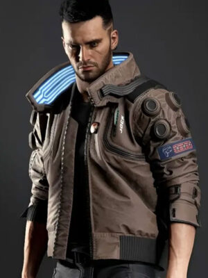 Cyberpunk 2077 Samurai Brown Jacket