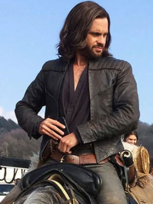 Da Vinci's Demons Tom Riley Brown Jacket