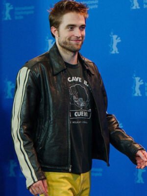 Damsel Promoting Robert Pattinson Black Jacket