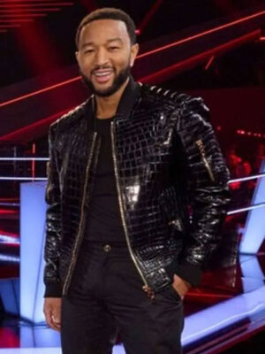 The Voice John Legend Black Jacket