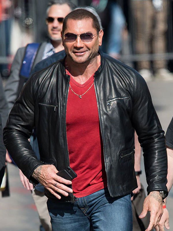 Dave Bautista Black Jacket