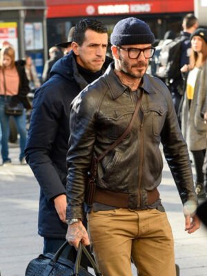 David Beckham Black Jacket