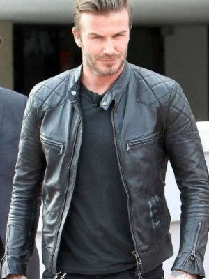 David Beckham Event Black Jacket