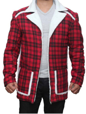 Deadpool Morena Baccarin Red Jacket