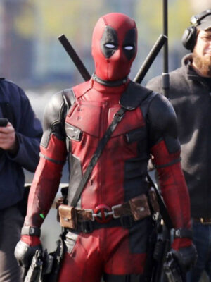 Deadpool Ryan Reynolds Red Jacket