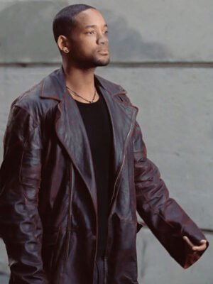 I Robot Del Spooner Brown Coat