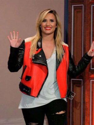 Demi Lovato Black Jacket