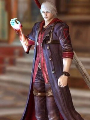 Devil May Cry 4 Nero Blue Coat