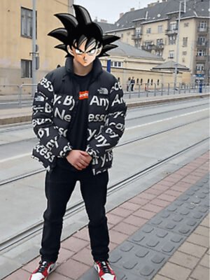 Dragon Ball Super Guko Drip Black Jacket