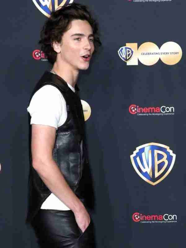 Dune Part 2 Timothee Chalamet Black Vest - Image 3