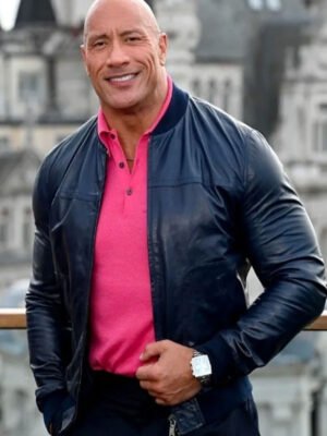 Black Adam Dwayne Johnson Blue Jacket