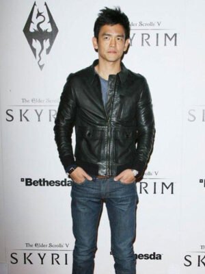 The Elder Scrolls 5 Skyrim John Cho Black Jacket