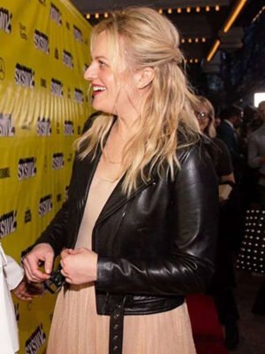 Us Elisabeth Moss Black Jacket