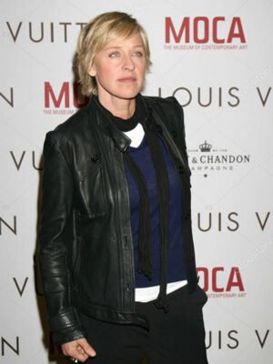 Ellen Degeneres Black Jacket