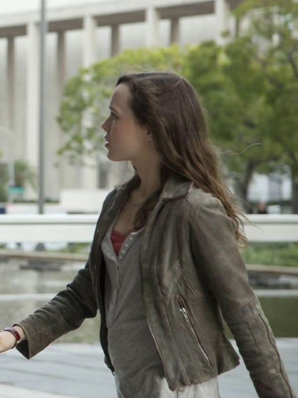 Inception Ellen Page Gray Jacket - Image 2