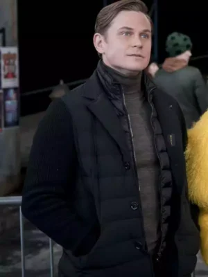 Elsbeth Billy Magnussen Black Puffer Jacket