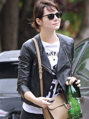 Emma Stone Black Jacket