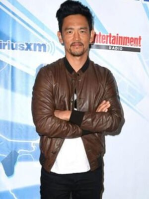 Event 2017 John Cho Brown Jacket