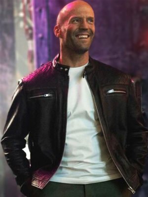 The Expendables Jason Statham Black Jacket