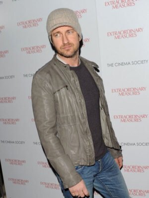 Extraordinary Measures Gerard Butler Gray Jacket
