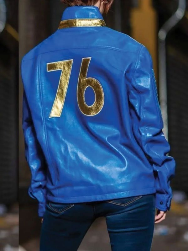 Fallout 76 Vault Blue Jacket - Image 3