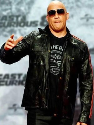 Fast and Furious 8 Vin Diesel Black Jacket