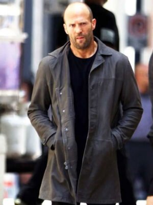 The Fate of the Furious Jason Statham Black Coat
